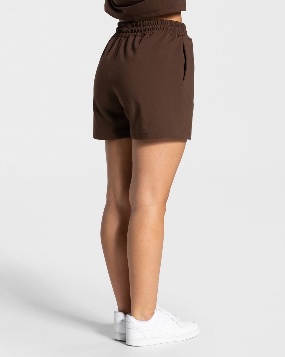 TEVEO Charming Oversized Shorts Braun | 824356GZI