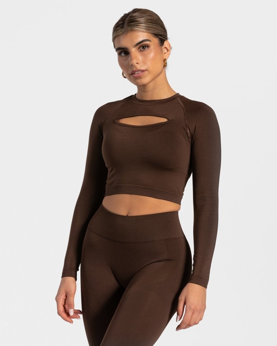 TEVEO Charming Scrunch Leggings Braun | 358612APC