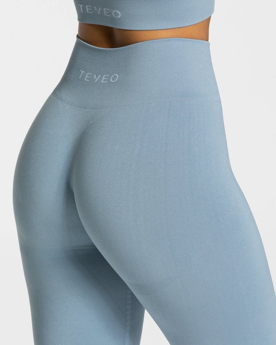 TEVEO Classy Leggings Blau | 796385PYW