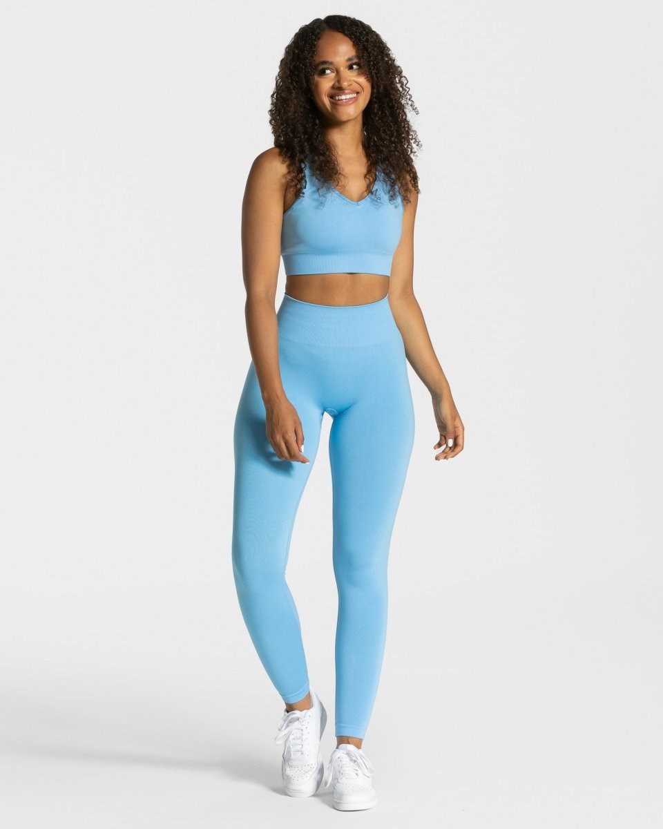 TEVEO Classy Leggings Blau | 854721KEF