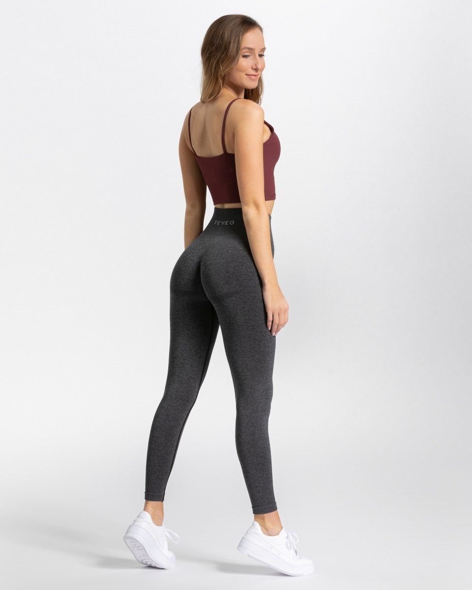 TEVEO Classy Leggings Dunkelgrau | 961573RJY