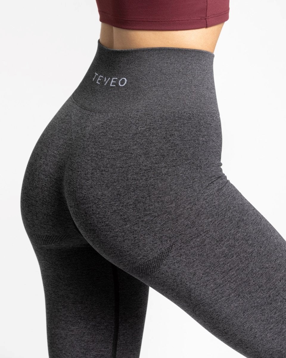 TEVEO Classy Leggings Dunkelgrau | 961573RJY