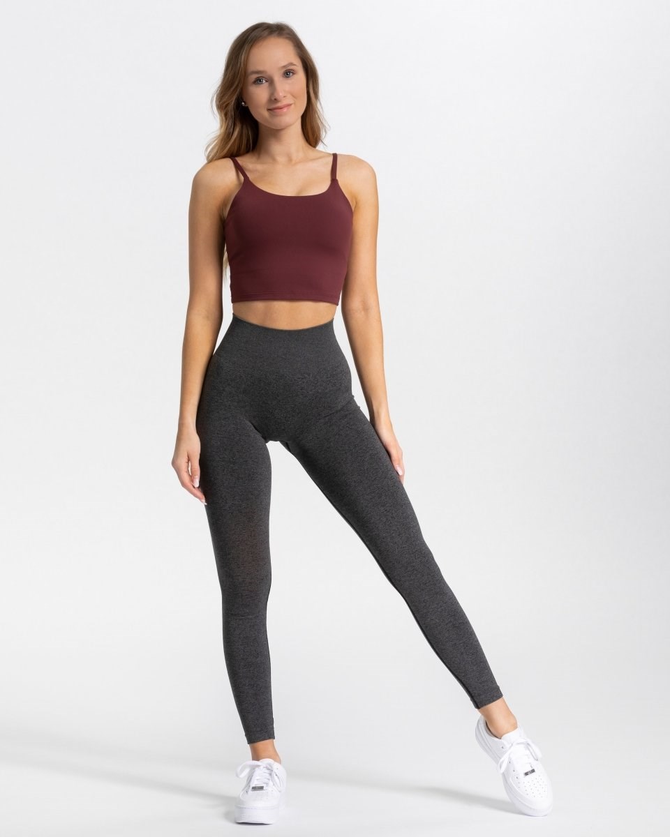 TEVEO Classy Leggings Dunkelgrau | 961573RJY