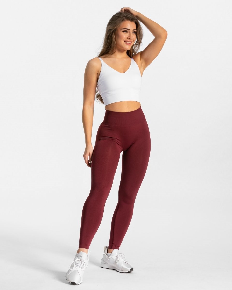 TEVEO Classy Leggings Rot | 526419JLG