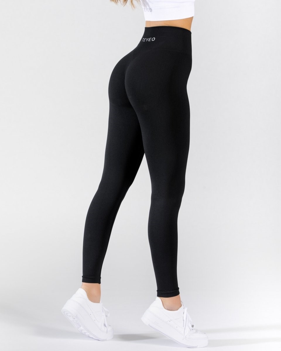 TEVEO Classy Leggings Schwarz | 751928XGH