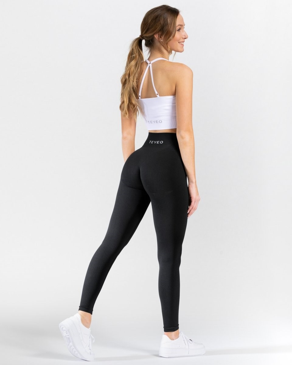 TEVEO Classy Leggings Schwarz | 751928XGH