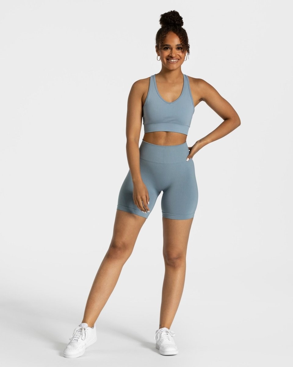 TEVEO Classy Shorts Blau | 357846DWI