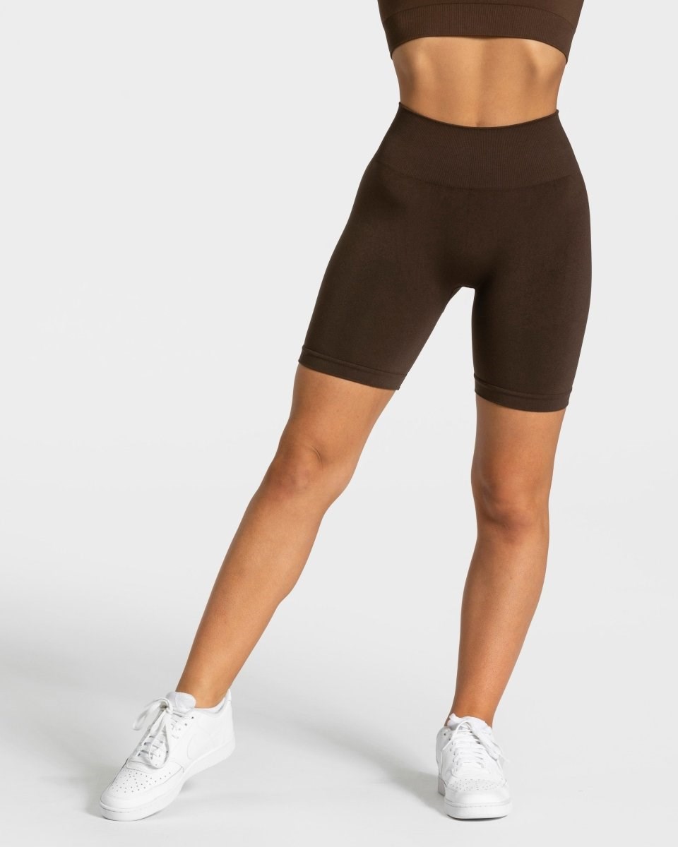 TEVEO Classy Shorts Dunkelbraun | 721850QFR