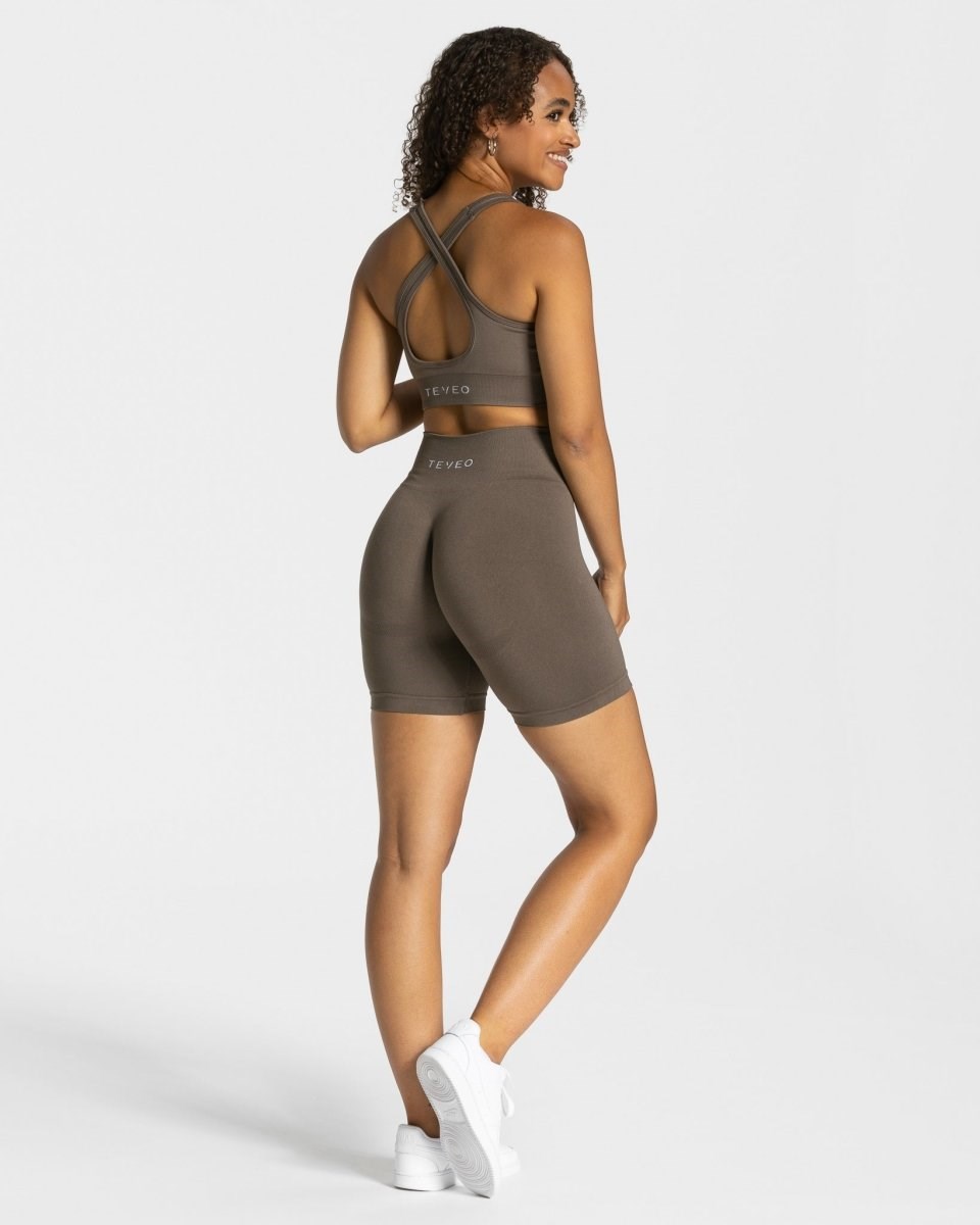 TEVEO Classy Shorts Taupe | 764035ZYL
