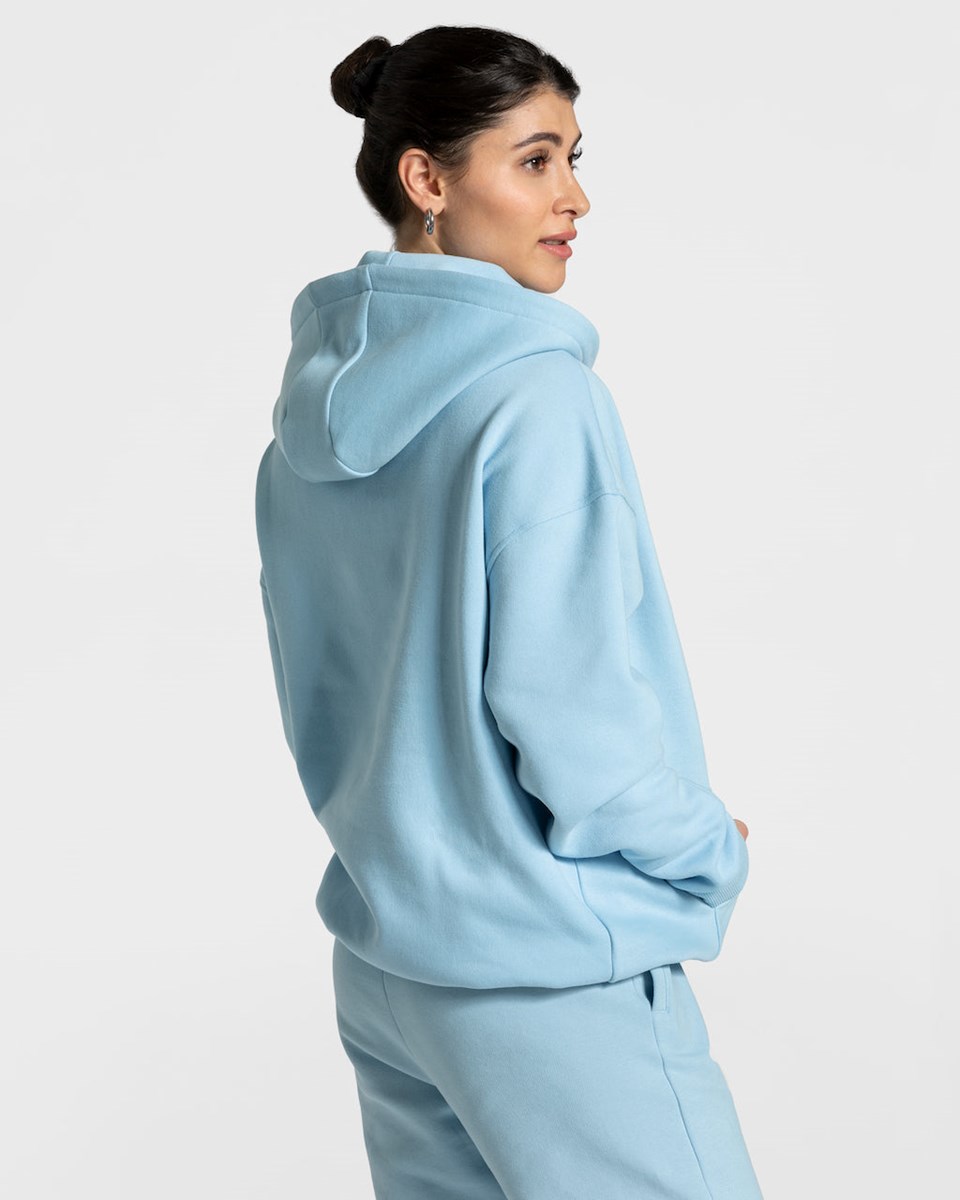 TEVEO College Oversized Hoodie Blau | 613504VCS