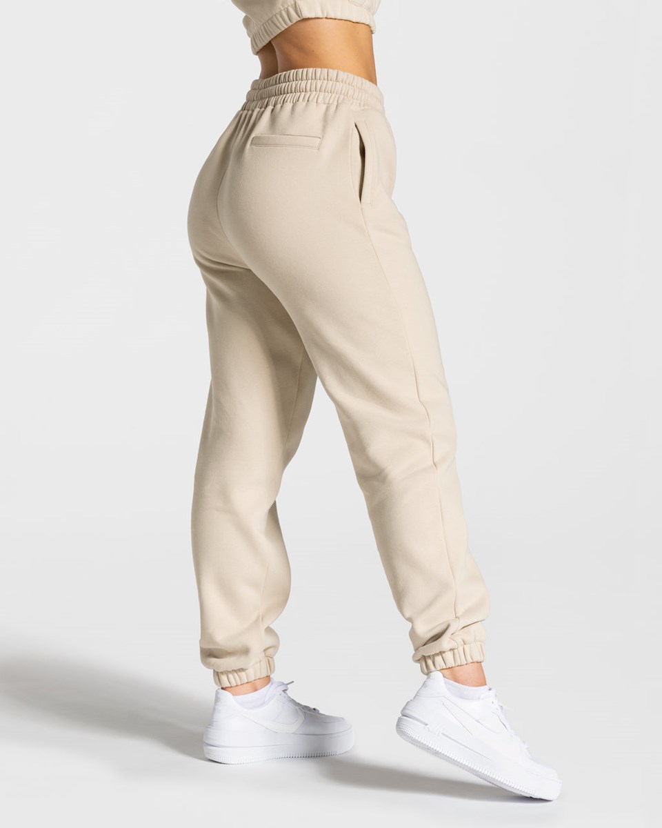 TEVEO College Oversized Jogger Beige | 073549MHZ