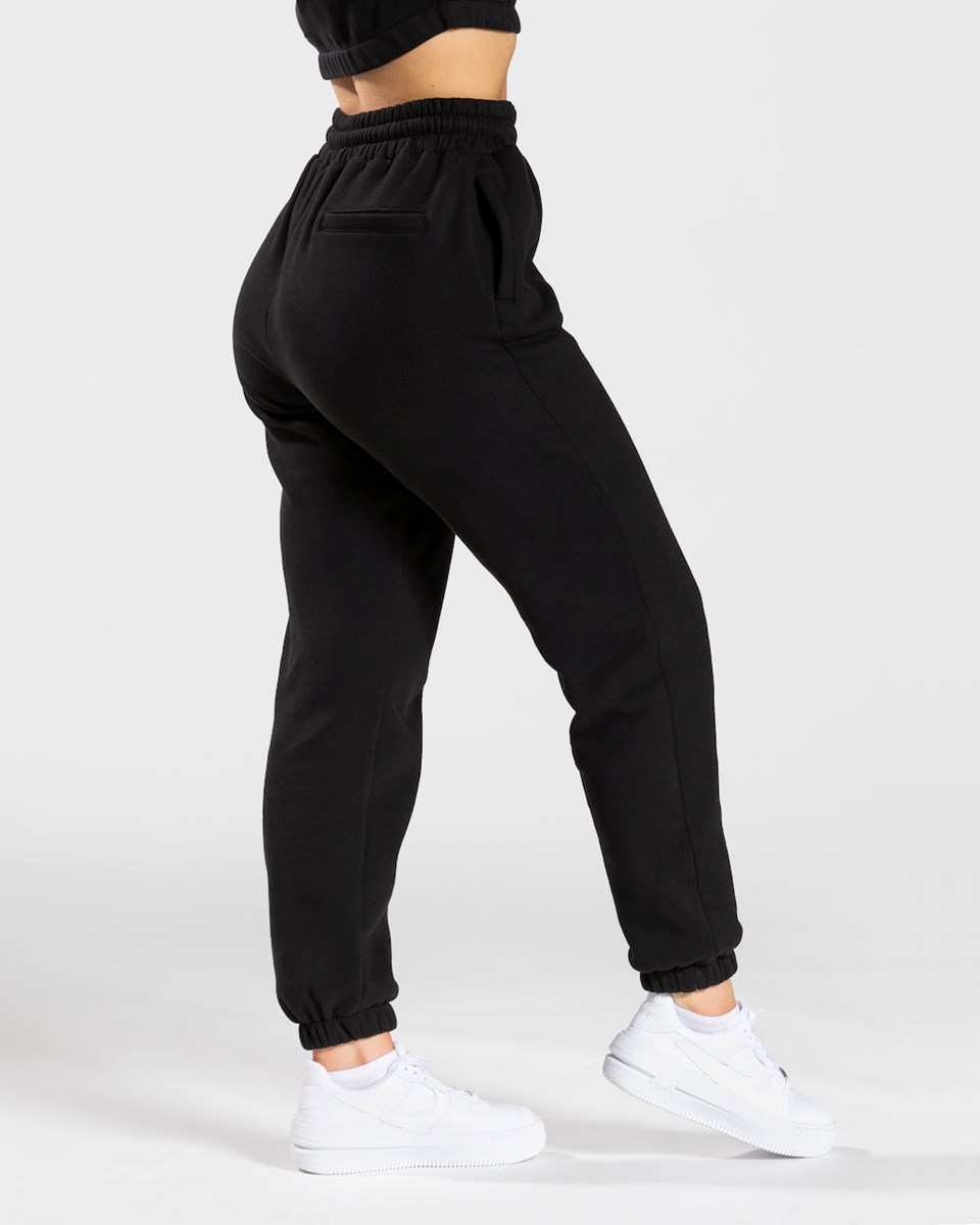 TEVEO College Oversized Jogger Schwarz | 014562PBV