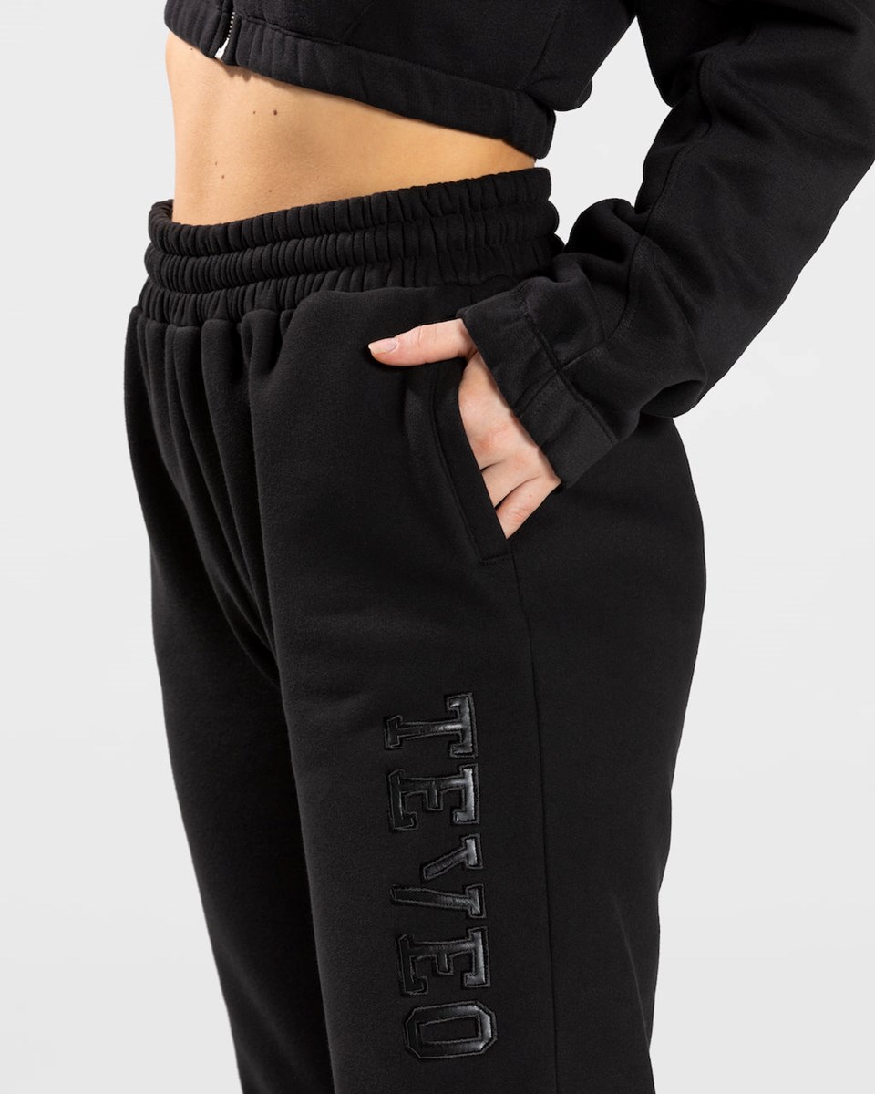 TEVEO College Oversized Jogger Schwarz | 014562PBV