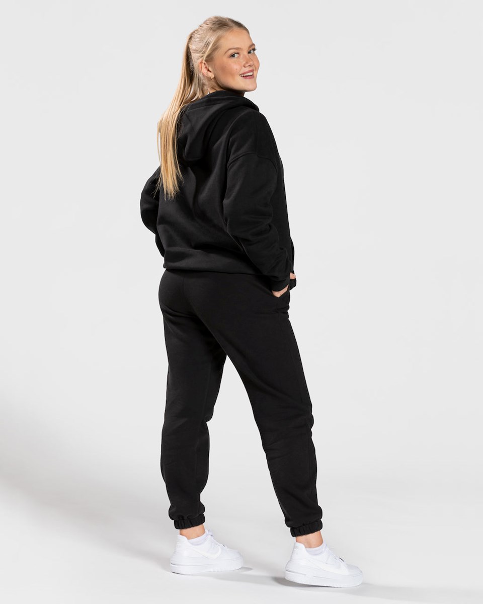 TEVEO College Oversized Jogger Schwarz | 014562PBV