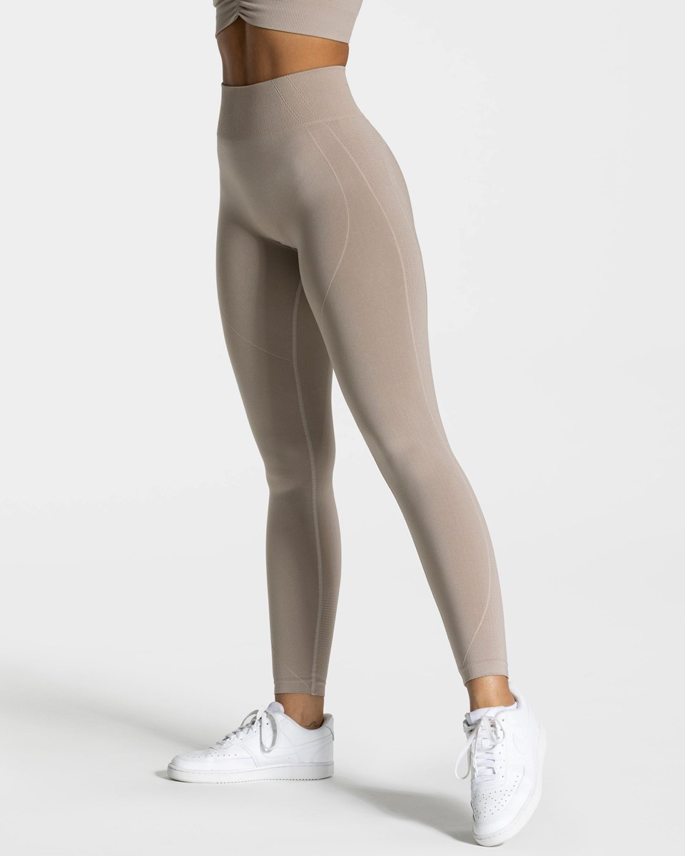 TEVEO Focus Scrunch Leggings Dust | 918246DZC