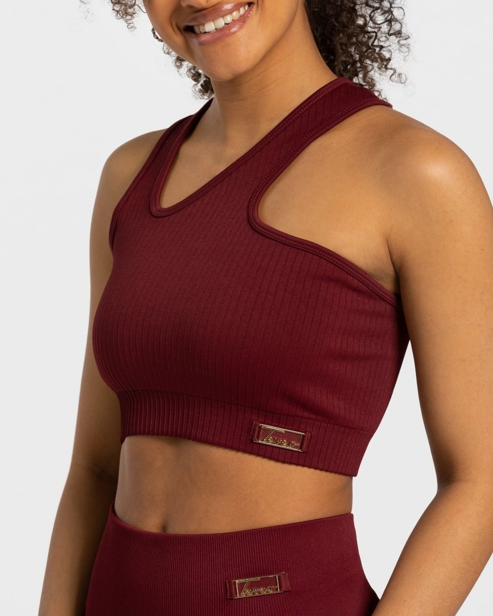 TEVEO Golden Asymmetric Top Bordeaux | 783526QWY