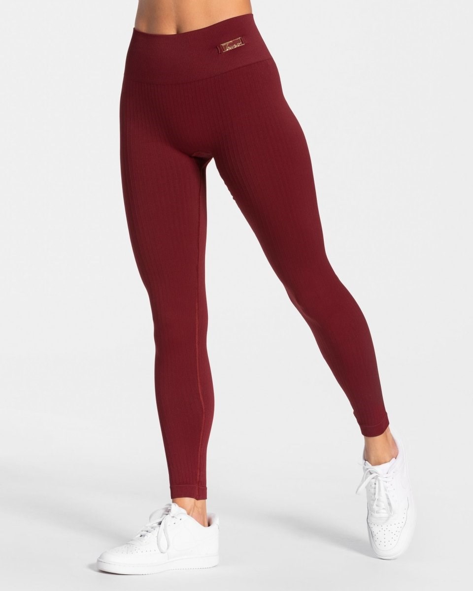 TEVEO Golden Leggings Bordeaux | 128769LYC