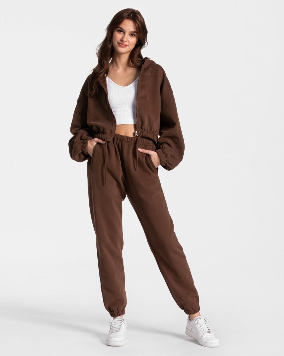 TEVEO Iconic Oversized Jogger Braun | 297846KQS