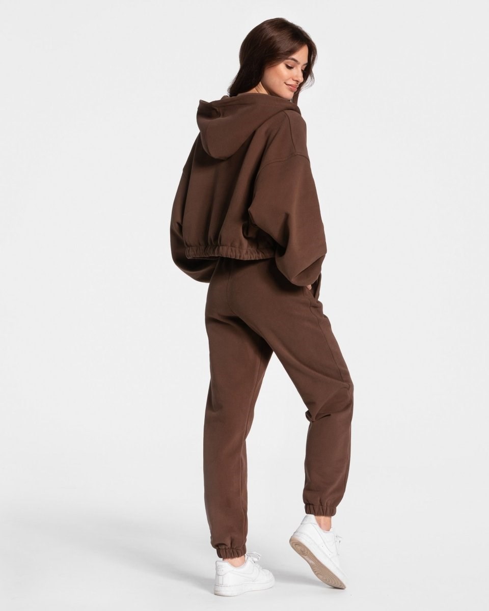 TEVEO Iconic Oversized Jogger Braun | 297846KQS