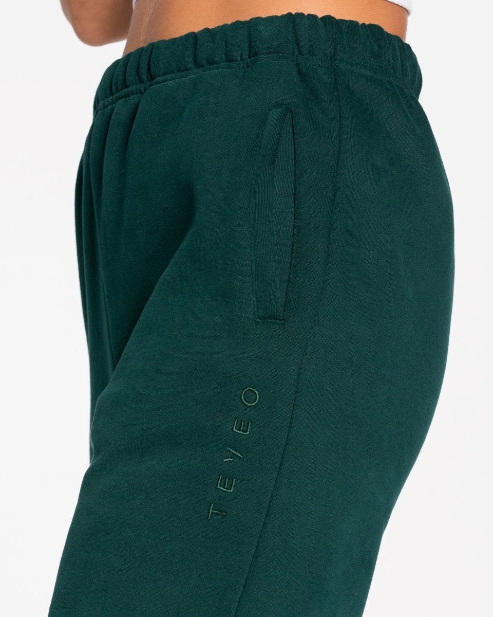 TEVEO Iconic Oversized Jogger Dunkelgrün | 107489CVF
