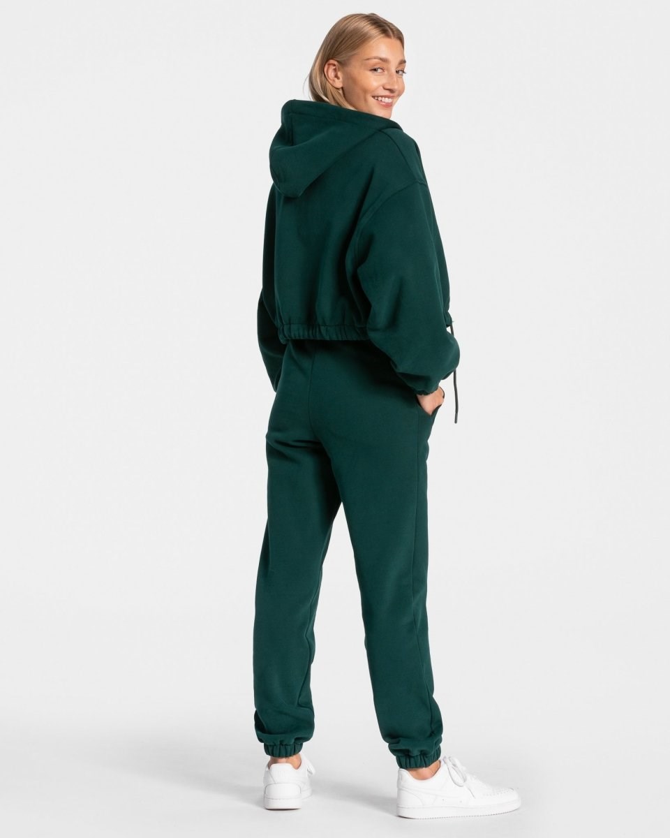 TEVEO Iconic Oversized Jogger Dunkelgrün | 107489CVF