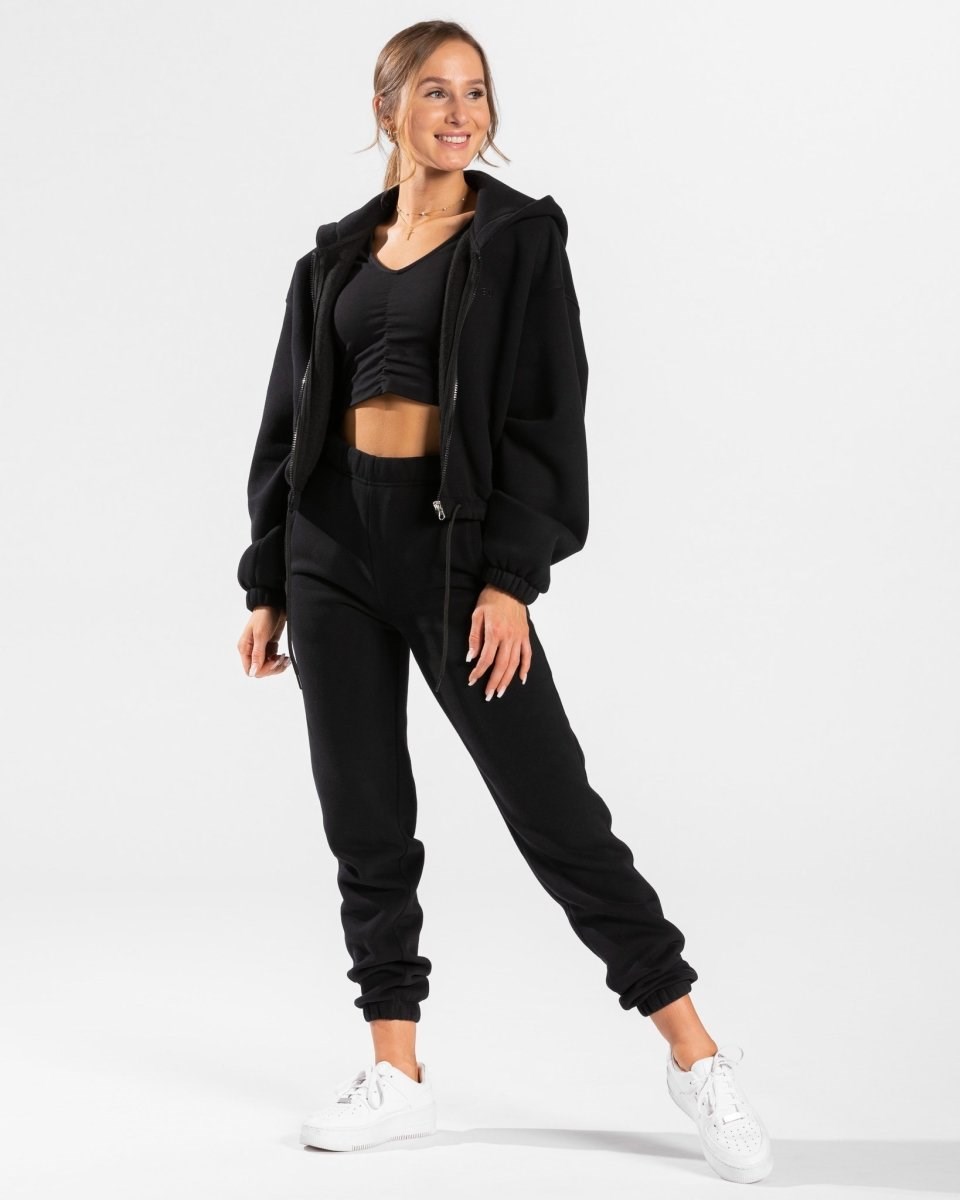 TEVEO Iconic Oversized Jogger Schwarz | 053689POW