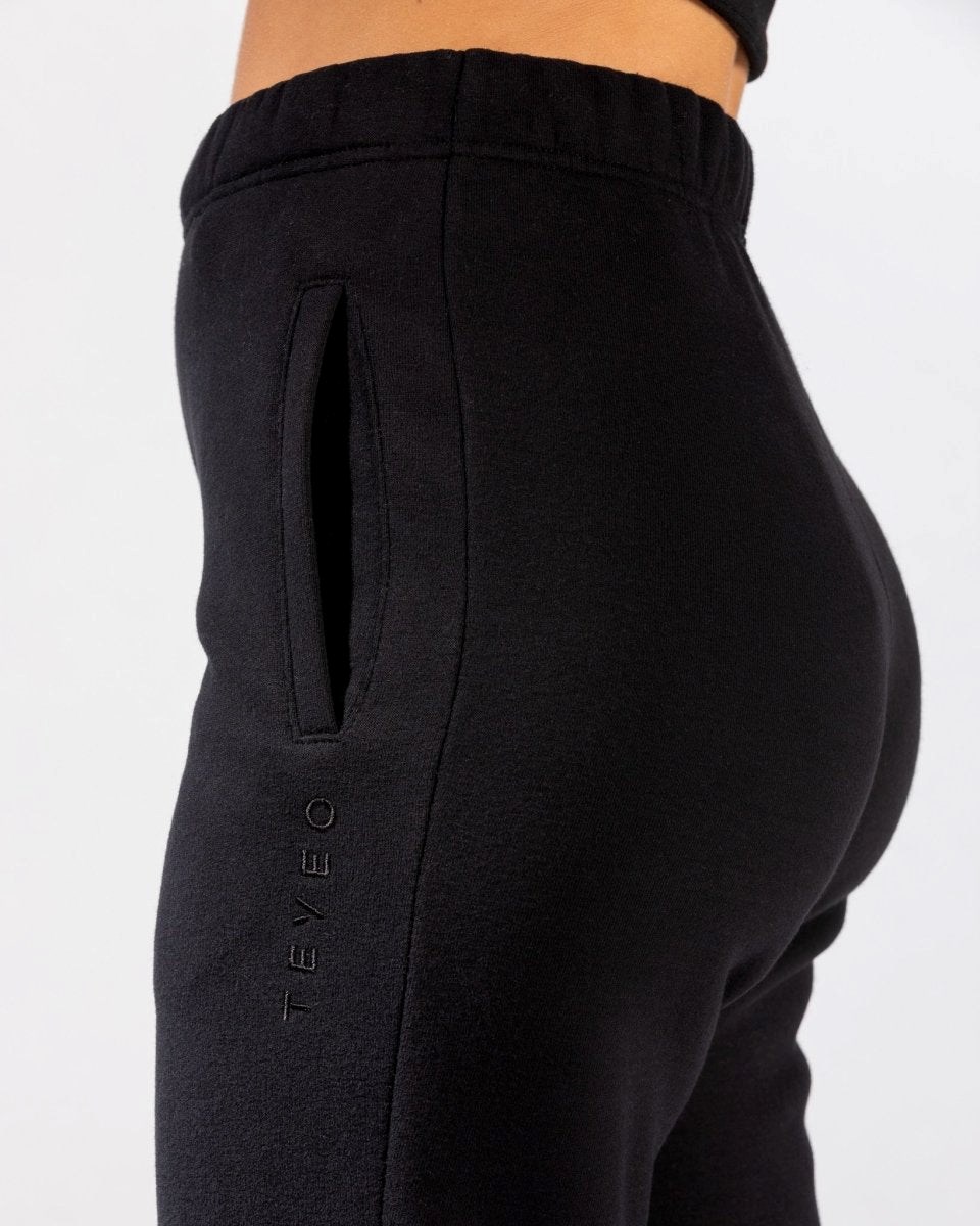 TEVEO Iconic Oversized Jogger Schwarz | 053689POW
