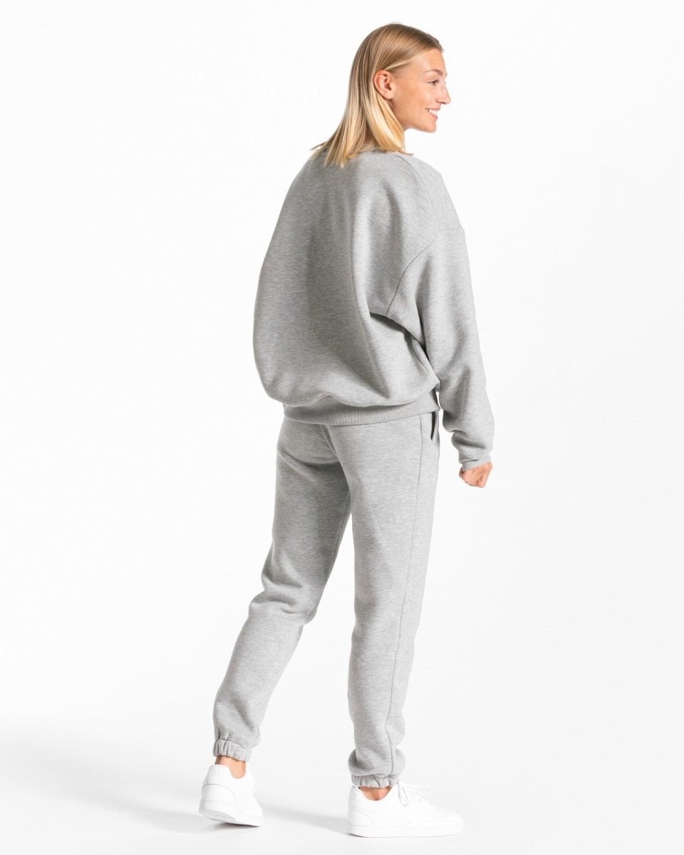 TEVEO Iconic Oversized Pullover Gray | 829064XJG