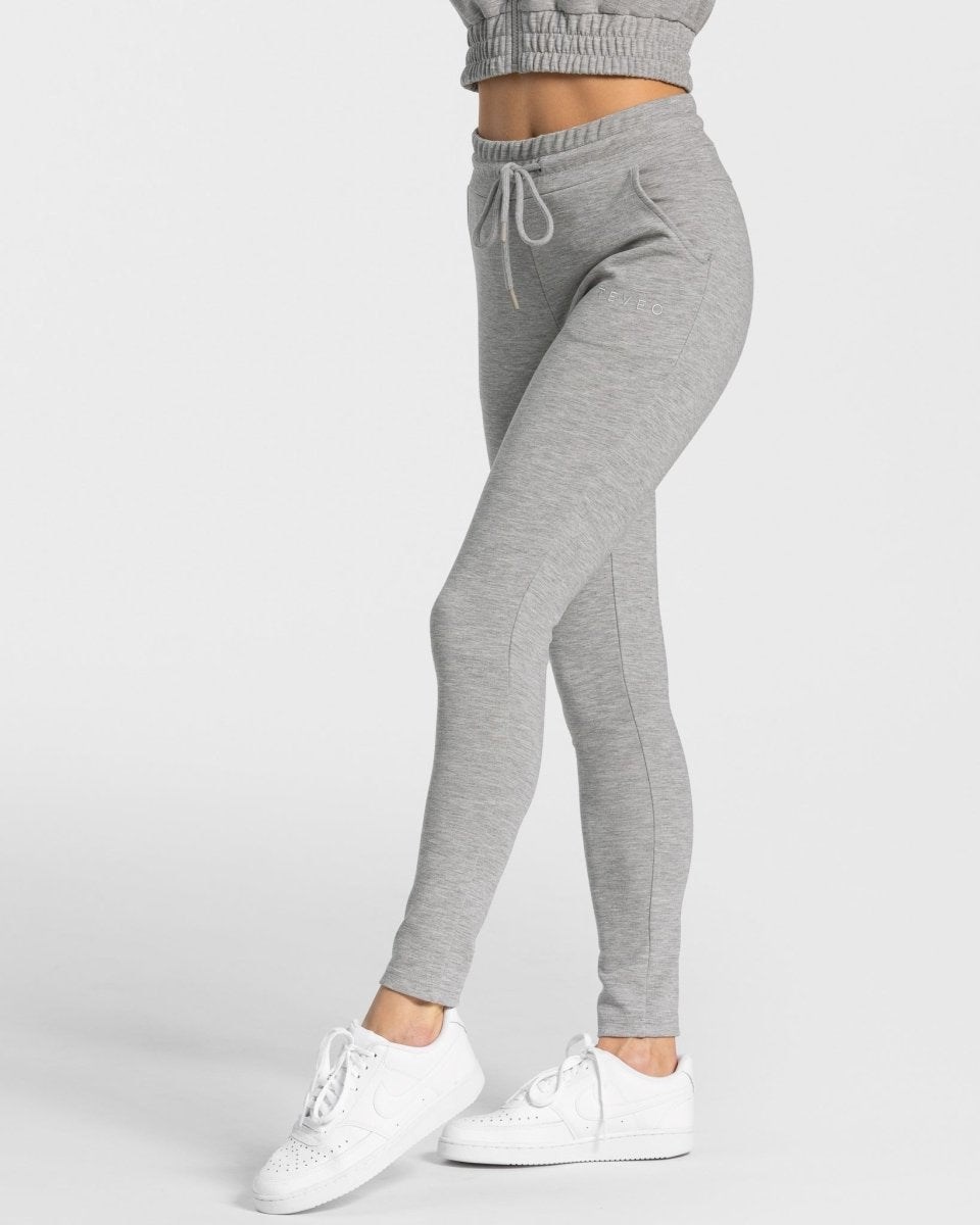 TEVEO Klassische Jogger Hellgrau | 605281IJD