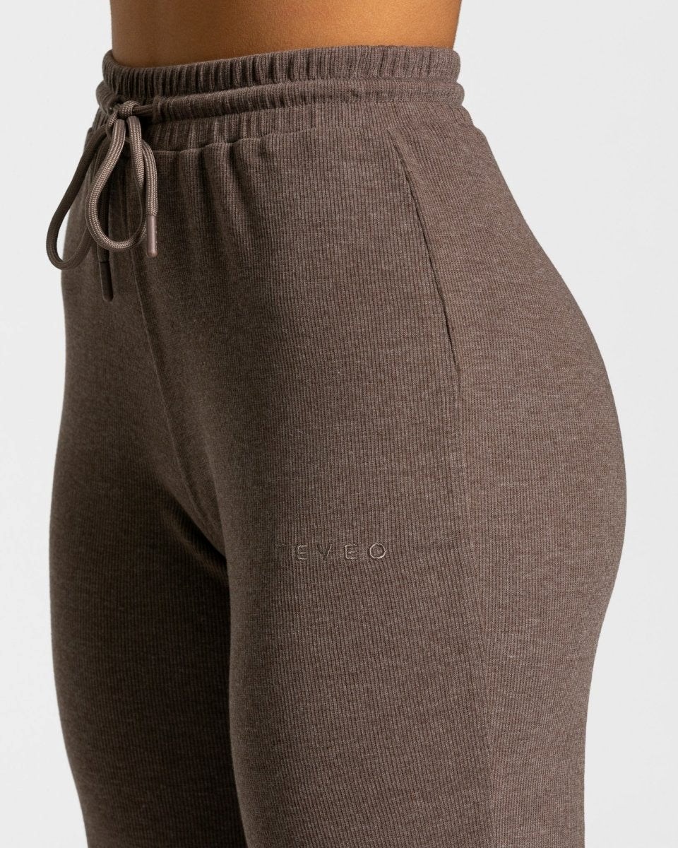 TEVEO Lounge Pants Dunkelbraun | 942680MPX