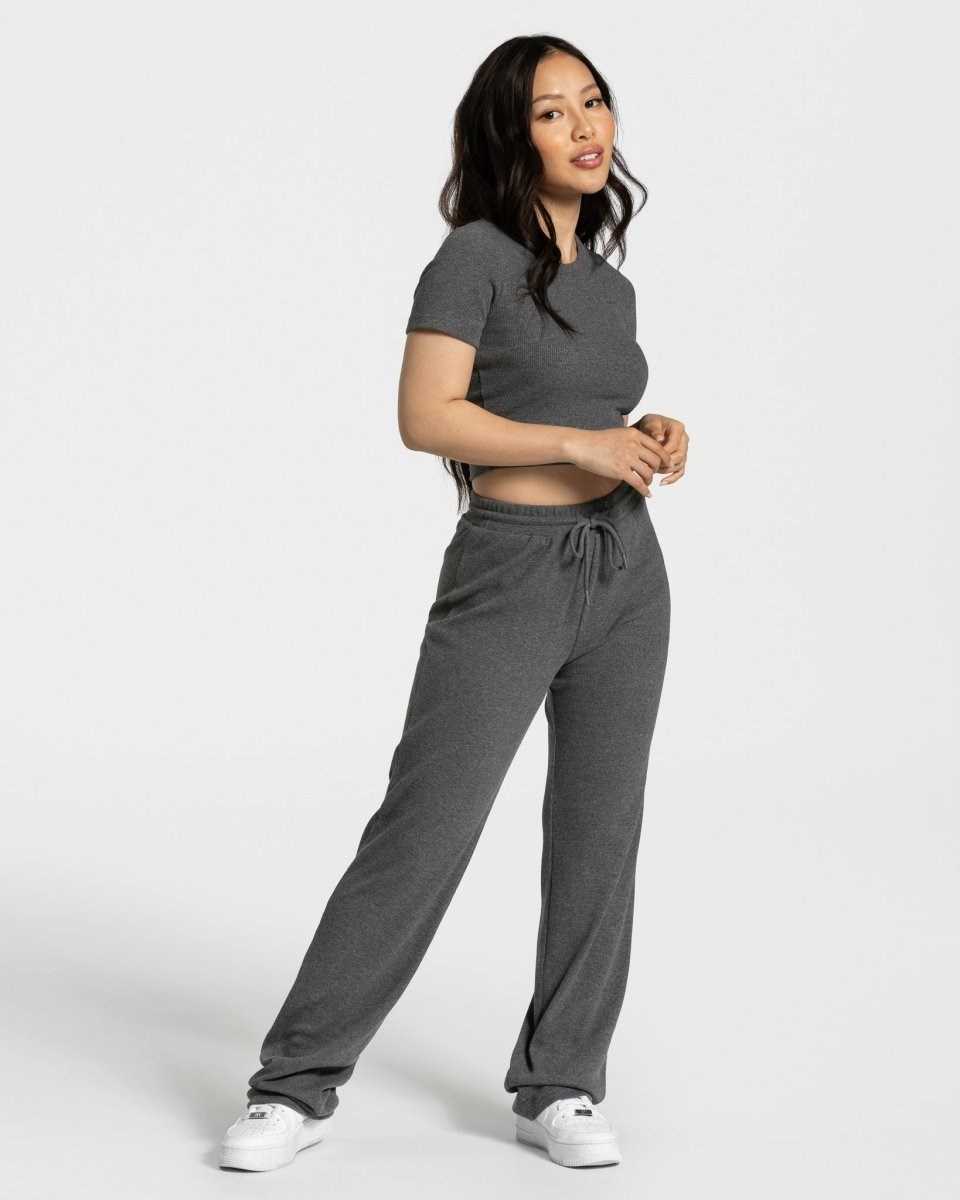 TEVEO Lounge Pants Dunkelgrau | 952608RXI