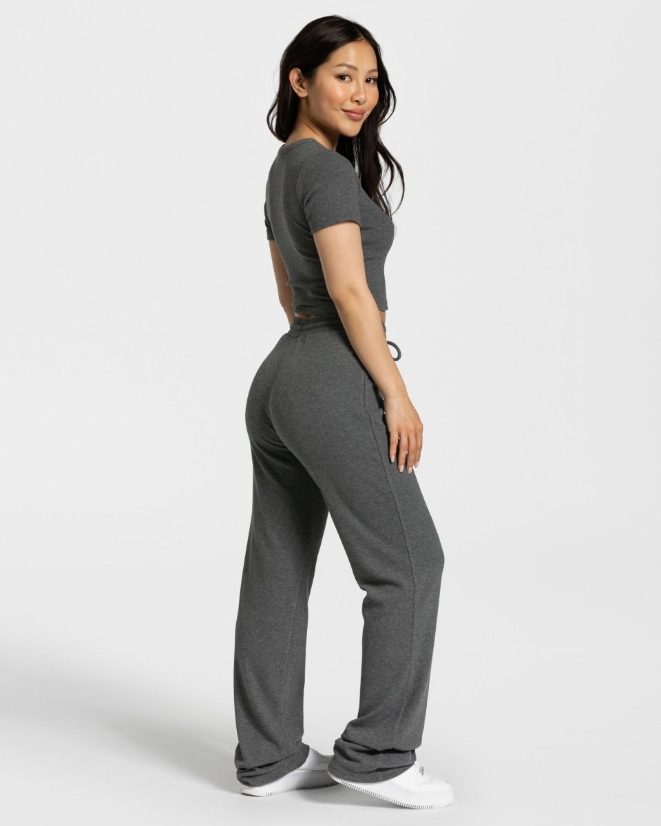 TEVEO Lounge Pants Dunkelgrau | 952608RXI