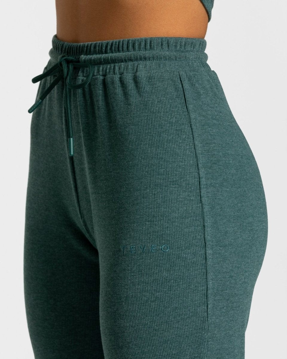 TEVEO Lounge Pants Dunkelgrün | 136294NUJ