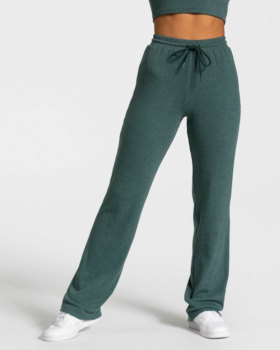 TEVEO Lounge Pants Dunkelgrün | 136294NUJ