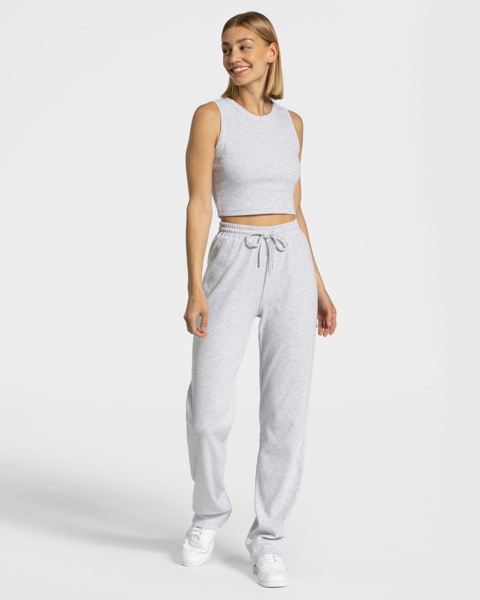 TEVEO Lounge Pants Hellgrau | 207163PZH