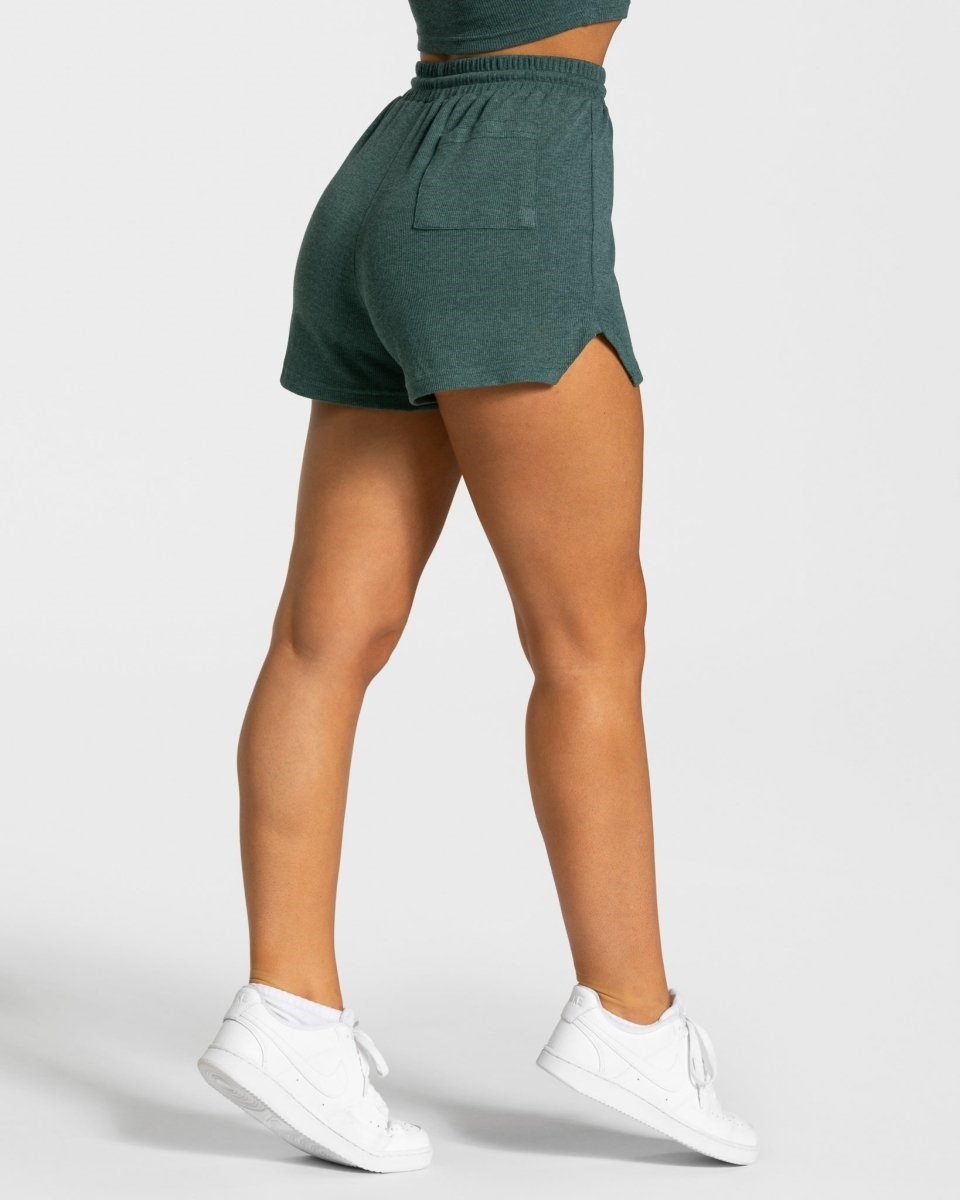 TEVEO Lounge Shorts Dunkelgrün | 129487UYN