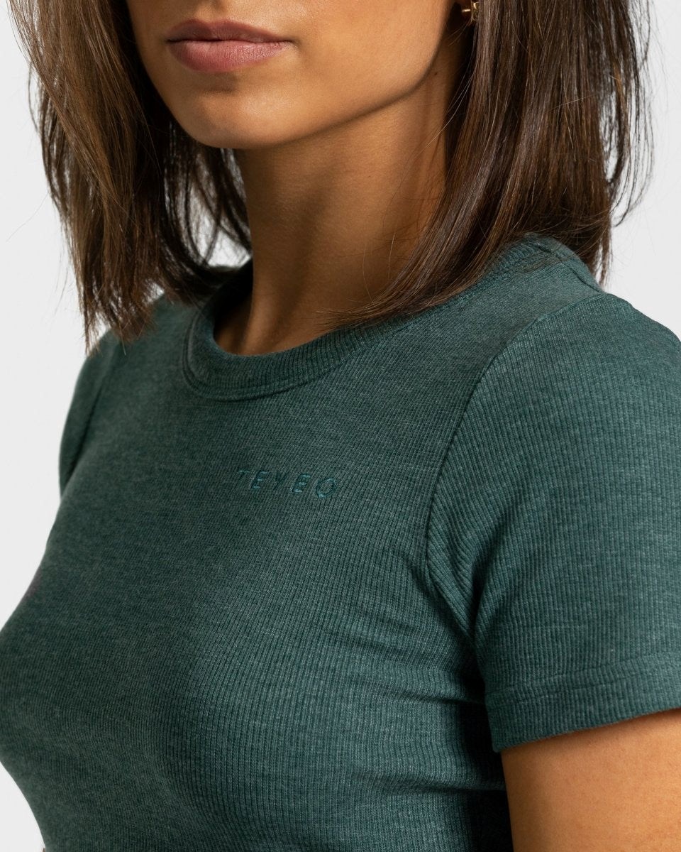 TEVEO Lounge T-Shirt Dunkelgrün | 381426XYU