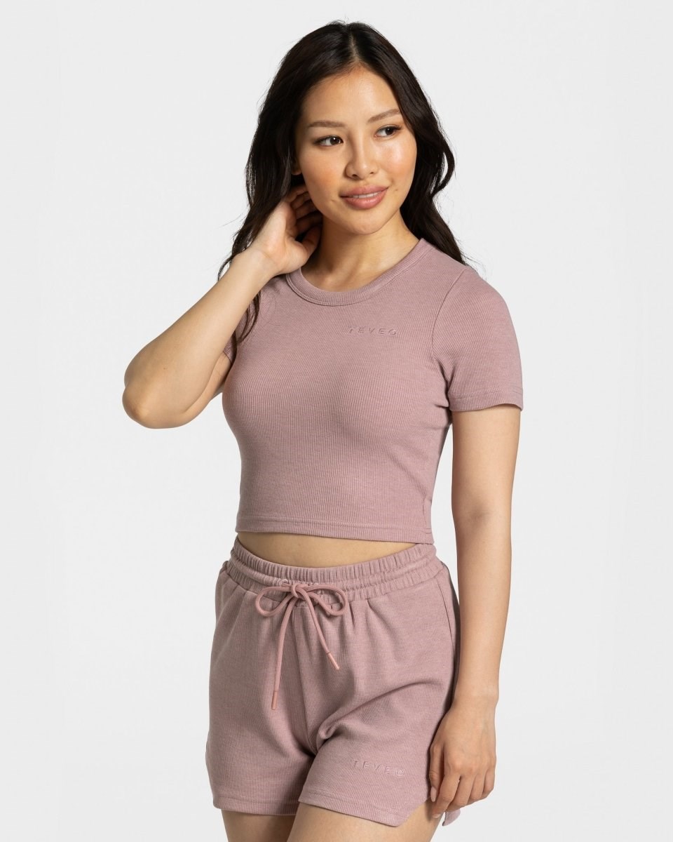 TEVEO Lounge T-Shirt Rosa | 379482OVB