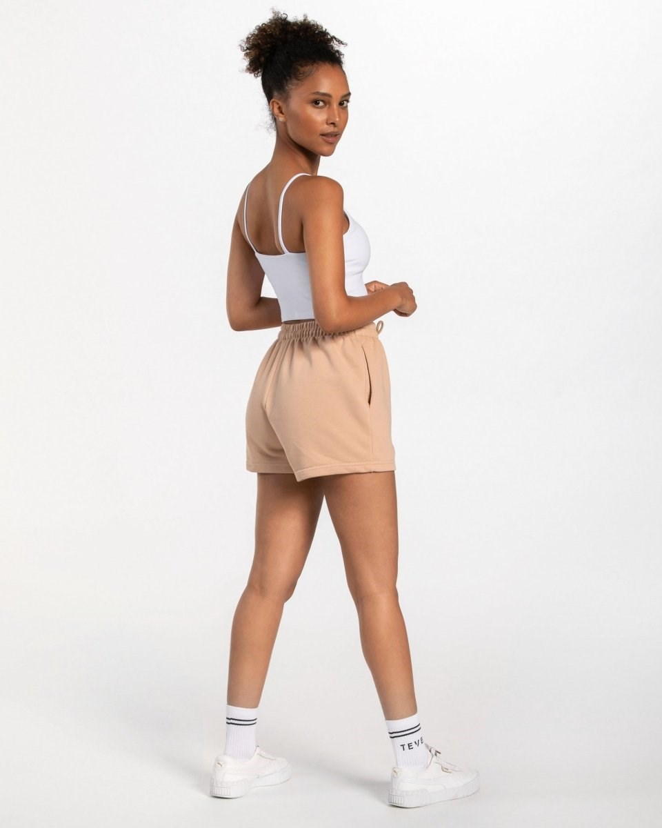 TEVEO Oversized Shorts Nude | 408375AUY
