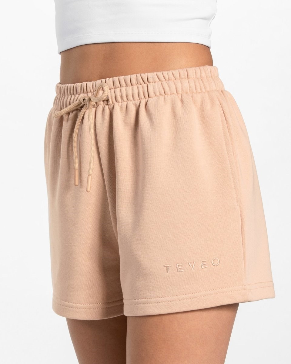 TEVEO Oversized Shorts Nude | 408375AUY