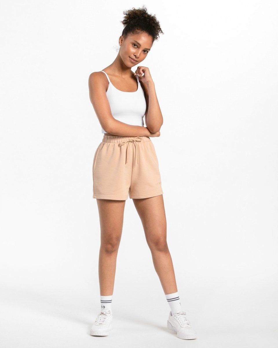 TEVEO Oversized Shorts Nude | 408375AUY