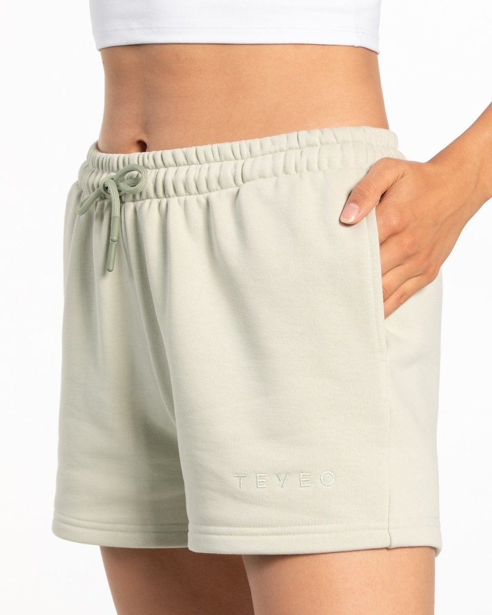 TEVEO Oversized Shorts Salbei | 645293WCM
