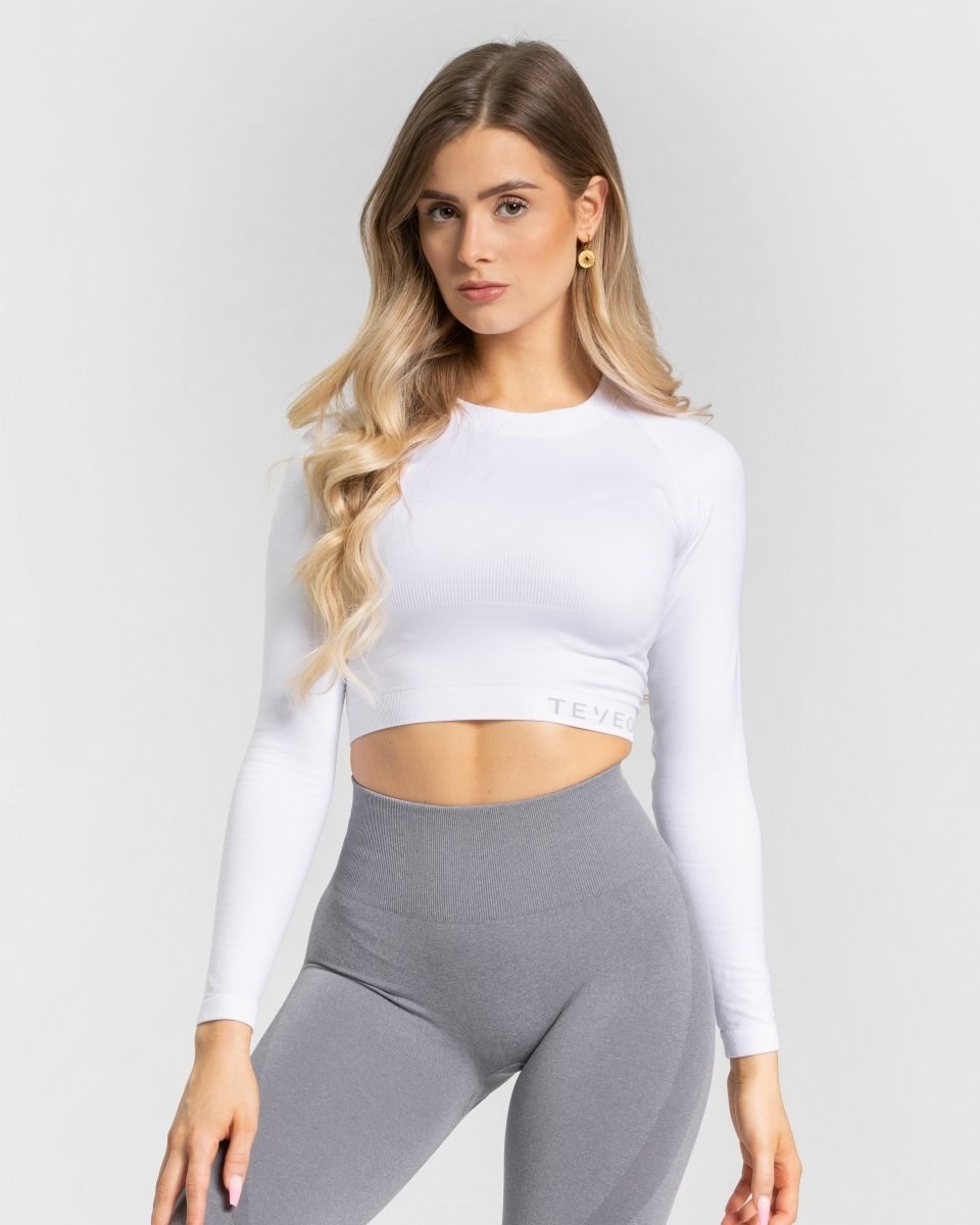 TEVEO Power Longsleeve Weiß | 976153FHE