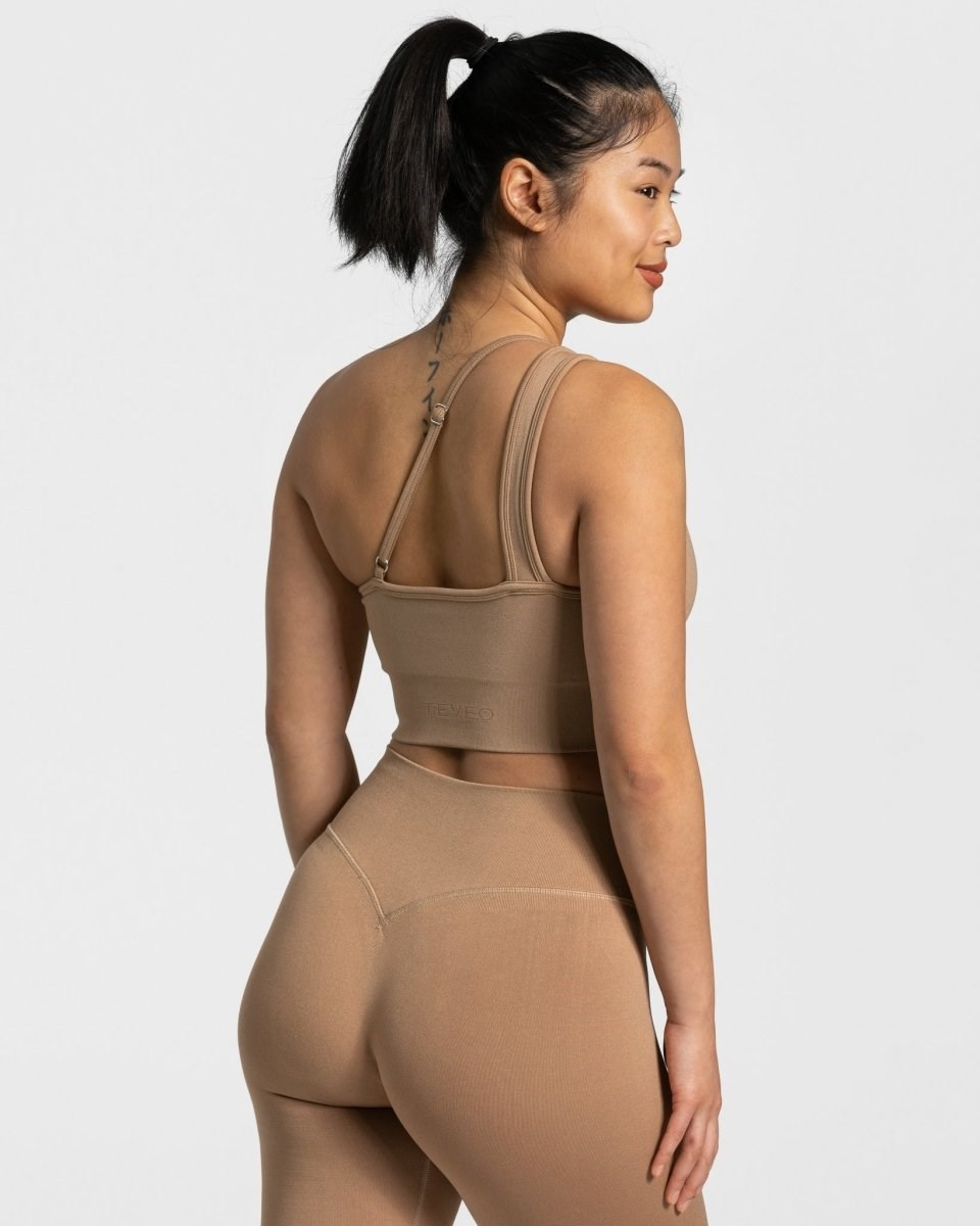 TEVEO Sassy One Shoulder Bh Beige | 748136HQG
