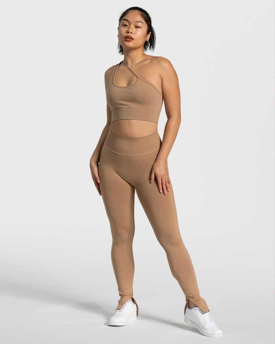 TEVEO Sassy One Shoulder Bh Beige | 748136HQG