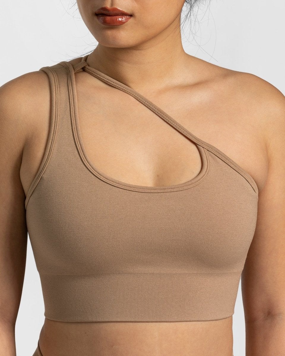 TEVEO Sassy One Shoulder Bh Beige | 748136HQG