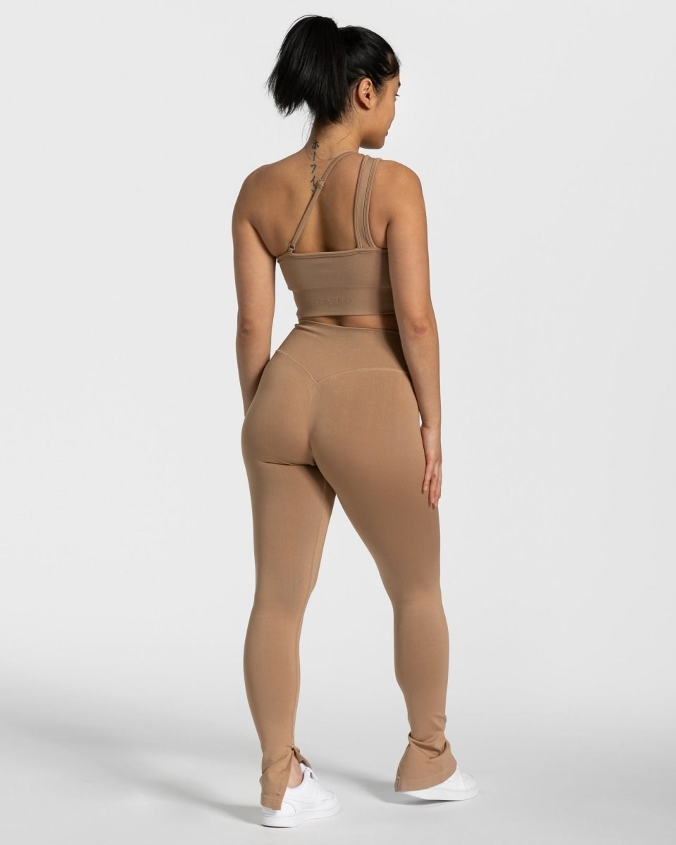 TEVEO Sassy One Shoulder Bh Beige | 748136HQG