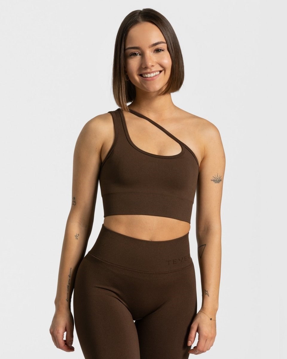 TEVEO Sassy One Shoulder Bh Braun | 745061LPG