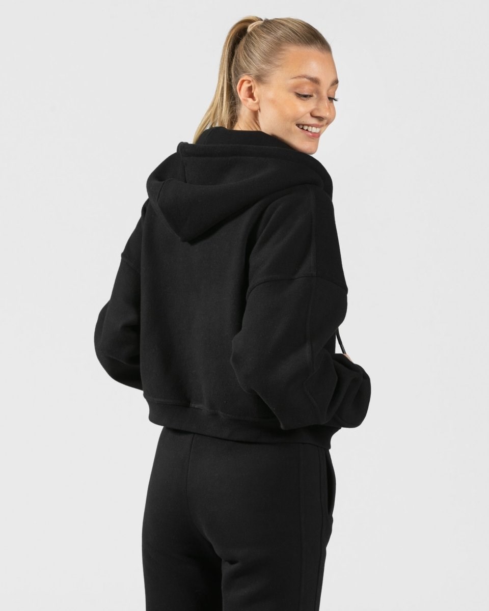 TEVEO Sassy Zip Hoodie Schwarz | 136980BHT