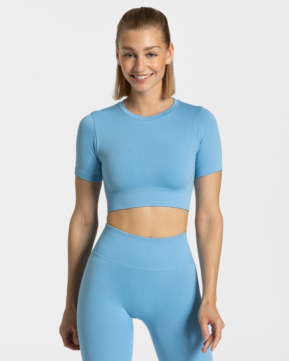 TEVEO Sensation Crop Top Blau | 732819QYW